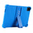 Silicone Case For TCL Tab 10L Gen3 / Tab 10L LTE Gen3 / Tab 10L Gen2 , Rugged Protective Cover with Kickstand - Dark Blue - 3
