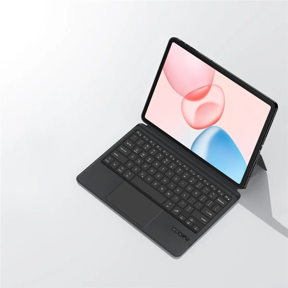 For Honor Pad 10 Leather Case + Touchpad Bluetooth-Compatible Keyboard (without Backlit) - 7