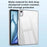 For iPad mini (2024) / (2021) Case TPU + Acrylic + PC Matte Shockproof Tablet Cover - Grey - 2