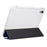 For iPad mini (2024) / (2021) Case Y-Fold Stand Pattern Print Leather + Clear Acrylic Tablet Cover with Pencil Holder - Phantom Wolf - 6