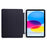 Tablet Case For iPad 9.7-inch (2018) / (2017) / Air 2 / Air (2013) , Y-Fold Stand Pattern Print Leather + Clear Acrylic Cover - Phantom Wolf - 7
