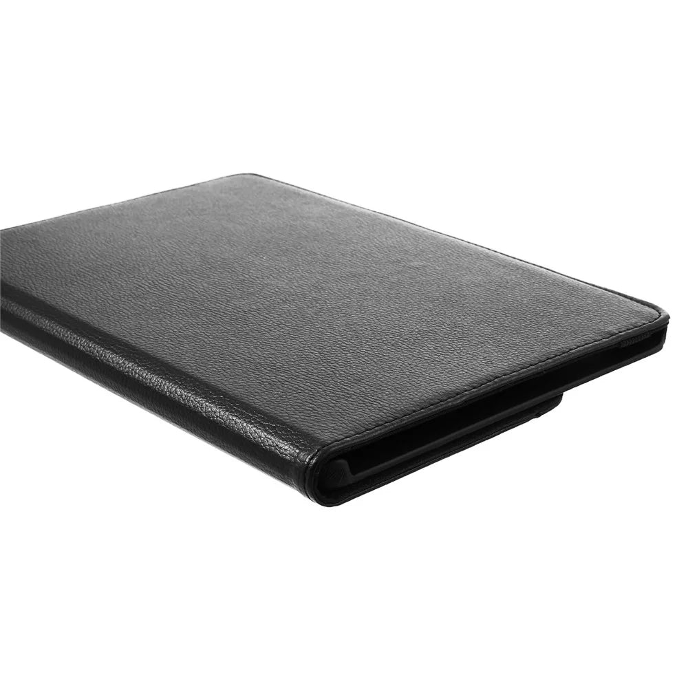 For Lenovo Tab K11 Gen 2 / Idea Tab / Xiaoxin Pad 11 2025 Case Rotating Stand PU Leather + PC Tablet Cover with Elastic Band - Black - 6
