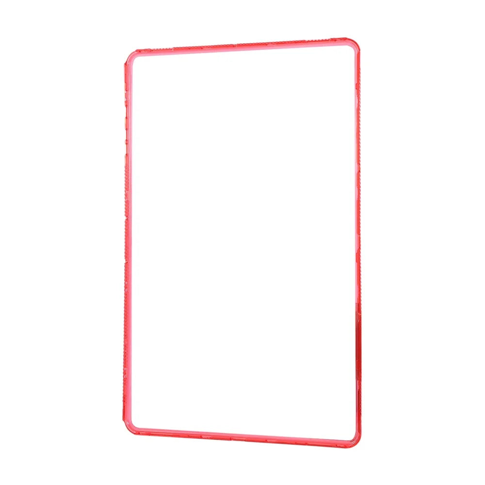 For Samsung Galaxy Tab S9 Ultra Clear Case 3 in 1 PC + TPU Shockproof Tablet Cover - Red - 5