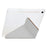 Tablet Case For Samsung Galaxy Tab S10 FE / Tab S9 FE / Tab S9 , Y-Fold Stand Pyramid-Patterned Leather + Clear Acrylic Cover with Pencil Holder - Gold - 4