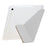 Tablet Case For Samsung Galaxy Tab S10 FE / Tab S9 FE / Tab S9 , Y-Fold Stand Pyramid-Patterned Leather + Clear Acrylic Cover with Pencil Holder - Gold - 5