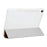 Tablet Case For Samsung Galaxy Tab S10 FE / Tab S9 FE / Tab S9 , Y-Fold Stand Pyramid-Patterned Leather + Clear Acrylic Cover with Pencil Holder - Gold - 6