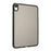 For iPad mini (2024)  /  (2021) Case Skin Touch Matte Acrylic TPU Shockproof Tablet Cover - Black - 2