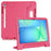 For Samsung Galaxy Tab S10 FE+ EVA Case Kids-Friendly Handle Tablet Cover with Kickstand - Rose - 1