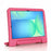 For Samsung Galaxy Tab S10 FE+ EVA Case Kids-Friendly Handle Tablet Cover with Kickstand - Rose - 4