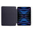 Tablet Case For iPad Pro 12.9 (2022) / (2021) / (2020) / (2018) , Stand Pattern Print Leather + Clear Acrylic Cover with Pencil Holder - Phantom Wolf - 3