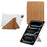 For iPad Pro 11 (2025) / (2024) Case Y-Fold Stand Pyramid-Patterned Leather + Clear Acrylic Tablet Cover with Pencil Holder - Gold - 1