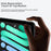 For iPad Air 11 (2026) / (2025) / (2024) / Air (2022) / (2020) Case TPU + Acrylic + PC Matte Shockproof Tablet Cover - Black - 3