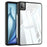 For iPad Pro 11 (2025) / 11 (2024) Case TPU + Acrylic + PC Matte Shockproof Tablet Cover - Black - 1