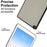For iPad Air 2 Case Skin Touch Matte Acrylic TPU Shockproof Tablet Cover - Black - 4