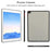 For iPad Air 2 Case Skin Touch Matte Acrylic TPU Shockproof Tablet Cover - Black - 6