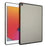 For iPad 9.7-inch (2018)  /  (2017) Case Skin Touch Matte Acrylic TPU Shockproof Tablet Cover - Black - 1