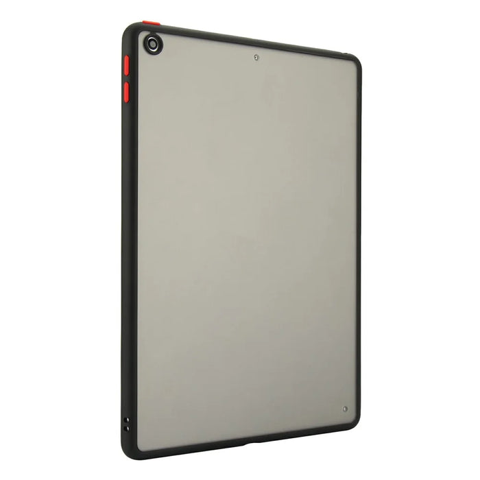 For iPad 9.7-inch (2018)  /  (2017) Case Skin Touch Matte Acrylic TPU Shockproof Tablet Cover - Black - 7