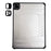 For iPad Pro 11 (2025) / 11 (2024) Case Hollow Frameless Ventilated TPU Acrylic Clear Tablet Cover - Black - 1