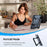 For iPad 10.9 (2022) Case Aluminum Alloy Foldable Kickstand TPU Acrylic Tablet Cover - 5