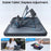For iPad 10.9 (2022) Case Aluminum Alloy Foldable Kickstand TPU Acrylic Tablet Cover - 6