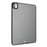 Tablet Case For iPad Pro 11 (2022)  /  (2021)  /  (2020) Skin Touch Matte Acrylic TPU Shockproof Cover - Black - 2