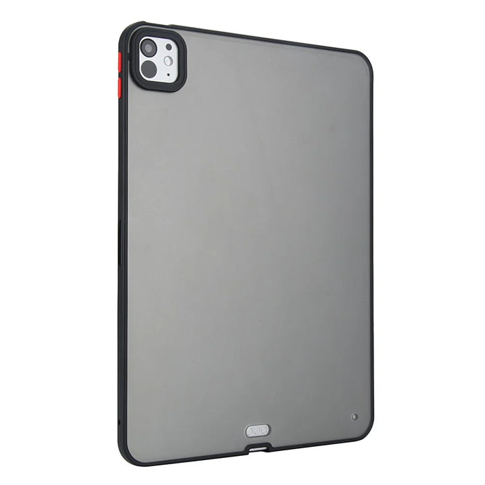 Tablet Case For iPad Pro 11 (2022)  /  (2021)  /  (2020) Skin Touch Matte Acrylic TPU Shockproof Cover - Black - 2