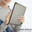 Tablet Case For iPad 10.2 (2021)  /  (2020)  /  (2019) Skin Touch Matte Acrylic TPU Shockproof Cover - Black - 4