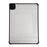 For iPad Air (2022)  /  (2020) Case Hollow Frameless Ventilated TPU Acrylic Clear Tablet Cover - Black - 3