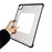 For iPad Air (2022)  /  (2020) Case Hollow Frameless Ventilated TPU Acrylic Clear Tablet Cover - Black - 4