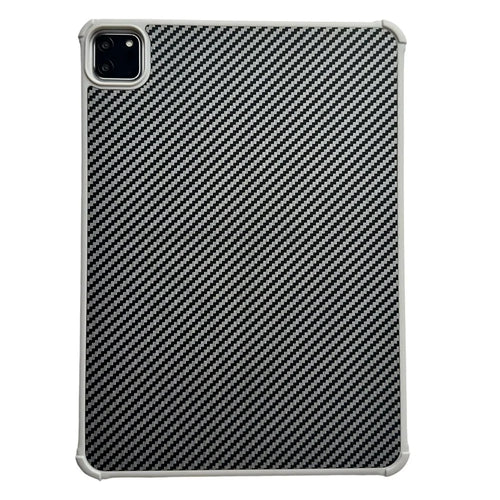 Magnetic Tablet Case For iPad Pro 11 (2022)  /  (2021)  /  (2020)  /  (2018) Borderless Carbon Fiber Acrylic Cover - Grey - 1