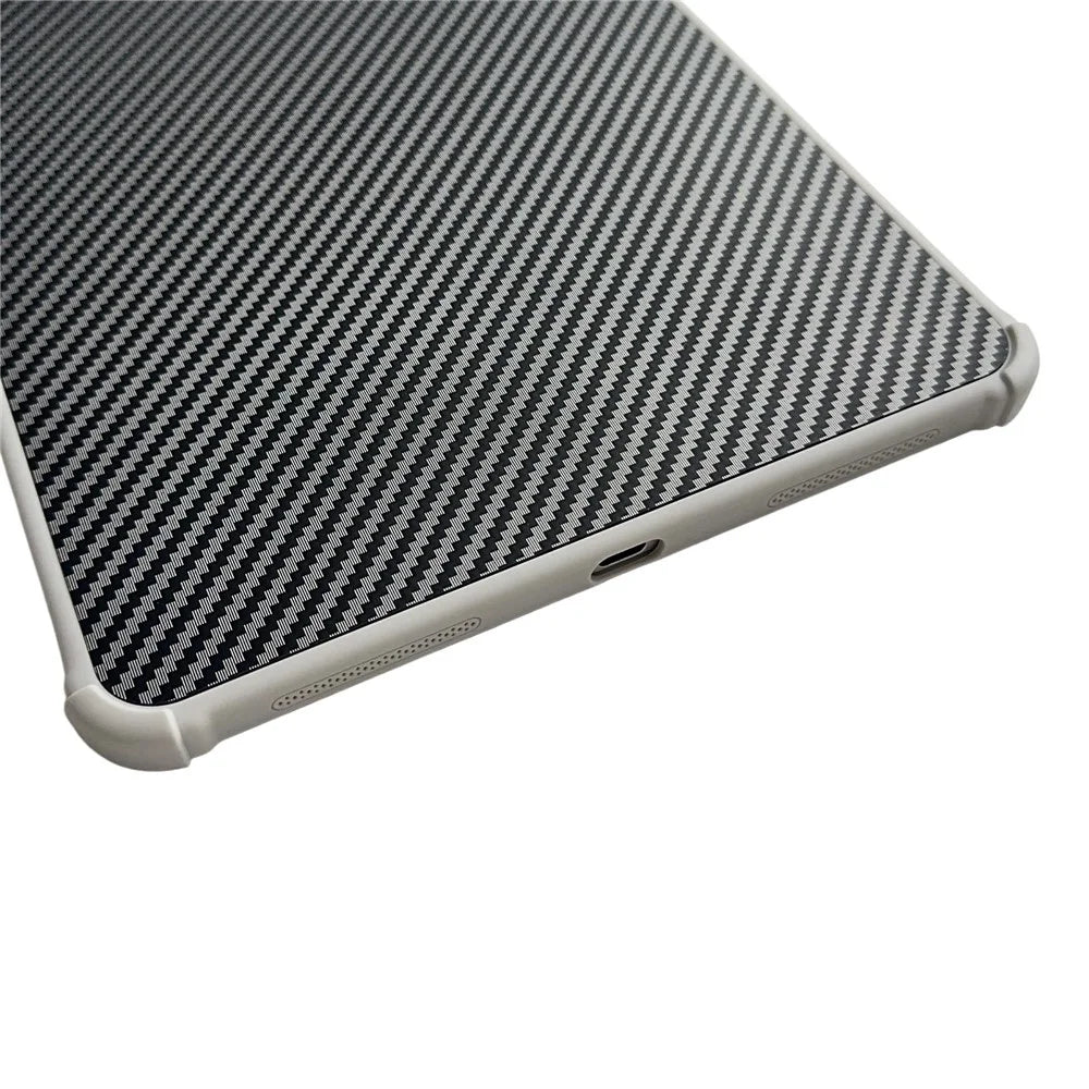 Magnetic Tablet Case For iPad Pro 11 (2022)  /  (2021)  /  (2020)  /  (2018) Borderless Carbon Fiber Acrylic Cover - Grey - 7