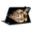 For Lenovo Tab K11 Gen 2 / Idea Tab / Xiaoxin Pad 11 2025 Leather Case Pattern Printed Stand Tablet Cover with Card Slots - Lion Head - 2