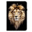 For Lenovo Tab K11 Gen 2 / Idea Tab / Xiaoxin Pad 11 2025 Leather Case Pattern Printed Stand Tablet Cover with Card Slots - Lion Head - 6
