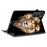 For Lenovo Legion Y700 Gen 4 Leather Case Pattern Printed Stand Tablet Cover with Card Slots - Lion Head - 2