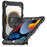 For iPad 10.2 (2021) / (2019) / (2020) Case PC + Silicone Tablet Cover with PET Film and Shoulder Strap - 2