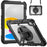 Tablet Case for iPad (2025) A3354 / iPad 10.9 (2022) A2696 PC + Silicone Cover with PET Film and Shoulder Strap - 1