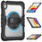 Tablet Case for iPad (2025) A3354 / iPad 10.9 (2022) A2696 PC + Silicone Cover with PET Film and Shoulder Strap - 2