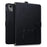 Wallet Case for Lenovo Xiaoxin Pad 2025 / Tab K11 Gen 2 / Idea Tab / M11 Leather Stand Tablet Cover with Stylus Holder, 3D Effect Cat Pattern - Black - 1