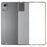 For Lenovo Tab K11 Gen 2 / Idea Tab / Xiaoxin Pad 11 2025 Case Flexible TPU + Acrylic Tablet Shockproof Protective Cover - Grey - 1
