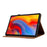 For Lenovo Xiaoxin Pad 11 2025 Case Flower Butterfly Imprinted Card Slots Leather Cover - Brown - 3
