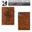 For Lenovo Xiaoxin Pad 11 2025 Case Flower Butterfly Imprinted Card Slots Leather Cover - Brown - 5