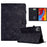 For Lenovo Xiaoxin Pad 11 2025 Leather Case Tree Pattern Card Slots Stand Cover - Black - 1
