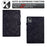 For Lenovo Xiaoxin Pad 11 2025 Leather Case Tree Pattern Card Slots Stand Cover - Black - 5