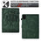 For Lenovo Xiaoxin Pad 11 2025 Case Cats Imprinted PU Leather Card Slots Tablet Cover - Green - 5