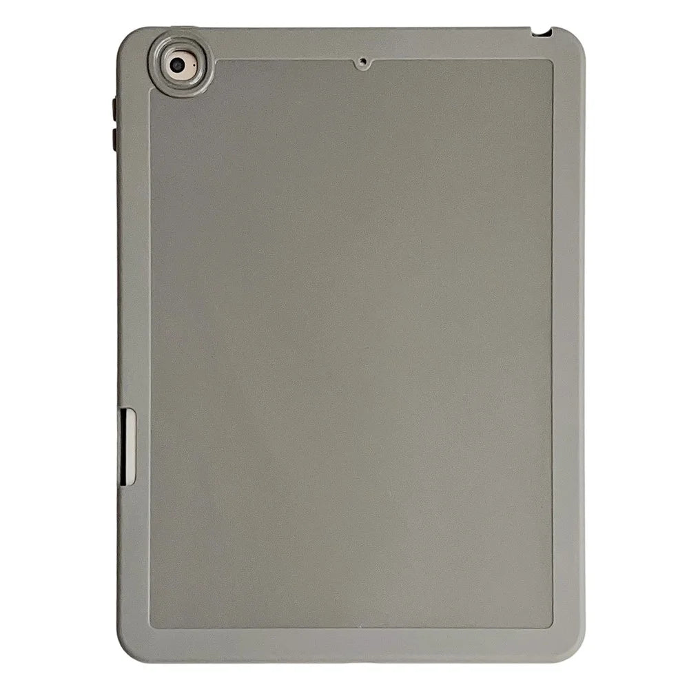 Tablet Case For iPad 9.7-inch (2018)  /  (2017)  /  Air 2 Shockproof Soft TPU Cover with Pencil Holder - Grey - 1