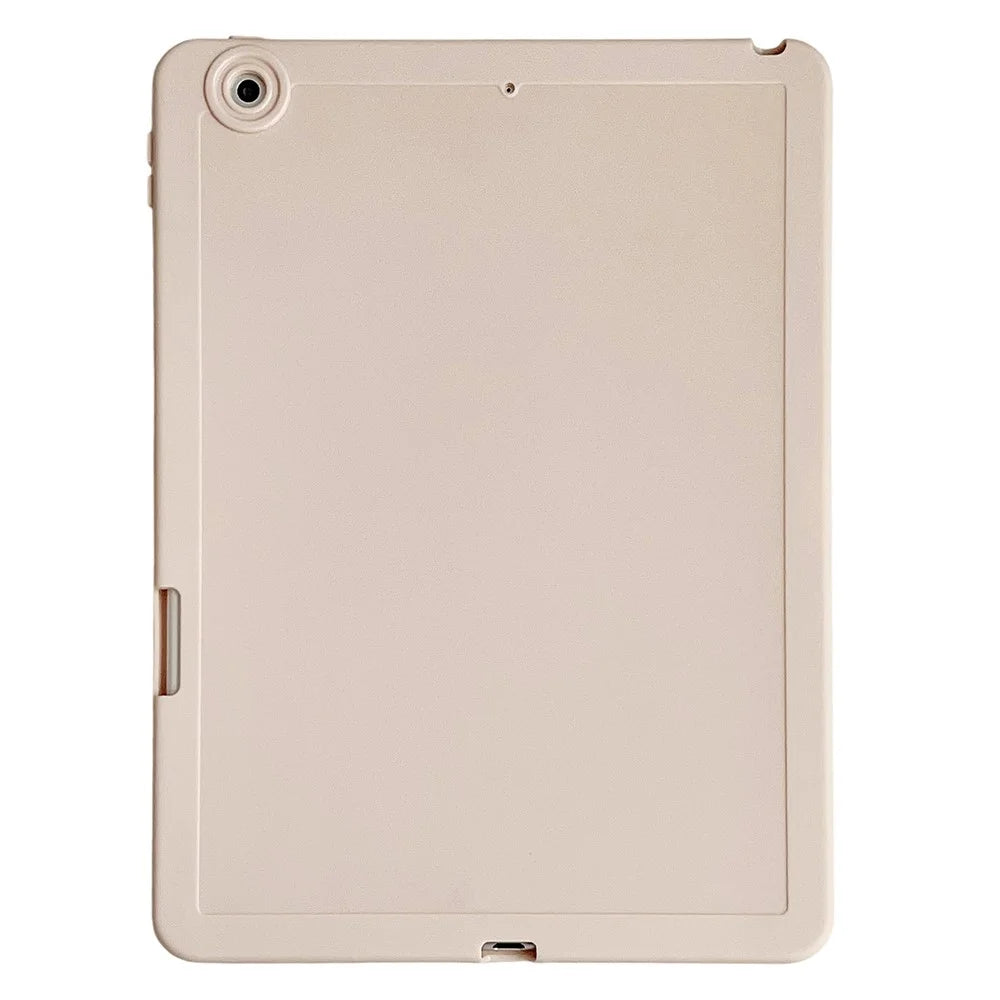 Tablet Case For iPad 10.2 (2021)  /  (2020)  /  (2019) Shockproof Soft TPU Cover with Pencil Holder - Pink - 1