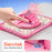 For iPad mini (2024) / (2021) Case Kickstand Hand Strap Imprint PC TPU Acrylic Cover with Shoulder Strap - Pink - 3