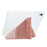 For iPad (2025)  /  10.9 (2022) Case Y-Fold Stand Glitter Leather TPU Acrylic Clear Tablet Cover - Rose Gold - 4