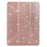 Tablet Case For Samsung Galaxy Tab S10 FE  /  S9 FE  /  S9 Y-Fold Stand Glitter Leather TPU Acrylic Clear Cover - Rose Gold - 7