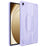 For Samsung Galaxy Tab A9+ Case Anti Drop Clear TPU Tablet Cover - Transparent Purple - 1